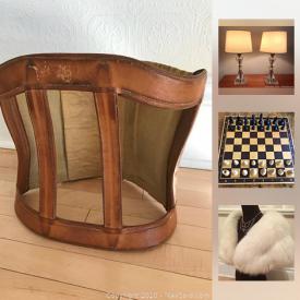 MaxSold Auction: This online auction features Evesham Royal dishes, Charcuterie boards, art glass, mother of pearl buttons, wool blankets, sterling silver jewelry, Cranberry glass and much more!