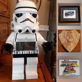 MaxSold Auction: This online auction features original art, art prints, watercolours, carvings, bronze statues, folk art, clocks, jewelry, belt buckles, sterling silver, Hawkeye camera, coins from Japan, Canada and USA, stained glass, sports memorabilia and much more.