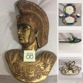 MaxSold Auction: This online auction features portable electric piano, art pottery, pink depression glass, sports equipment, toys, small kitchen appliances, Kids Bike, mini portable washing machine, polished stone eggs and much more!