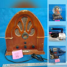 MaxSold Auction: This online auction features Mickey Mouse collectibles, power & hand tools, small kitchen appliances, coins, German Sulfide marbles, handcrafted model boats, roll-top desk, toys, fishing gear, golf clubs and much more!