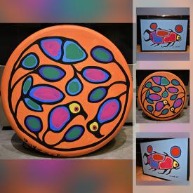 MaxSold Auction: This online auction features Norval Morrisseau's artworks.