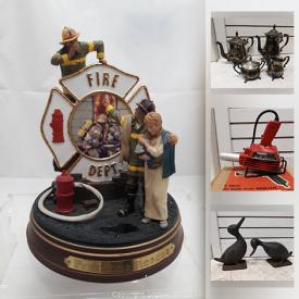 MaxSold Auction: This online auction features NIB Pottery barn dollhouse, snow globes, power & hand tools, costume jewelry, toys, vintage Airguide barometer, Malibu pilates fitness machine, Christmas Fiber Optic village, stamps and much more!