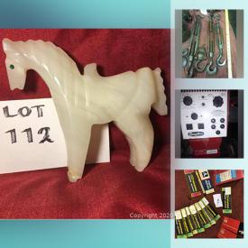 MaxSold Auction: This online auction features antique & vintage tools, vintage welder, vintage automotive lighting, vintage books, air tools, Mig welder, drill bits, NIB meat slicer and much more!