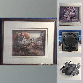 MaxSold Auction: This online auction features art puzzle, brass fireplace hearth, cake baking items gaming items, Huion tablet, digital pad, gamers items, car accessories, bedroom accessories, pet items, kids toys, mp5, cordless vacuum, Ninja juicer, massage lot and much more!