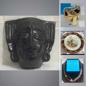 MaxSold Auction: This online auction features South American pottery, IKEA moonlight, Bissell vacuum, art pottery, small kitchen appliances, Swarovski jewelry and much more!