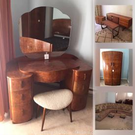 MaxSold Auction: This online auction features Mahogany furniture, Teak furniture, vintage books, small kitchen appliances, exercise equipment, soapstone sculpture, underwater scuba sea scooters and much more!