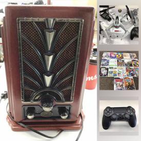 MaxSold Auction: This online auction features new in open box items such as lighting, gaming gear, mosquito killer, linens, remote pet collar, video gaming systems, toys and much more!
