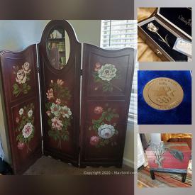 MaxSold Auction: This online auction features vintage cake pans, Terri Lynn fashion jewelry, African art statues, NASCAR memorabilia, depression glass, decorative collector plates, vintage Corningware and much more!