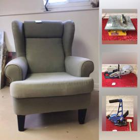 MaxSold Auction: This online auction features scrapbooking crafting supplies, tools, light therapy light, pet supplies, shop-vac, toys, perfume bottles, noise-canceling headphones, wool blankets, scaffolding and much more!