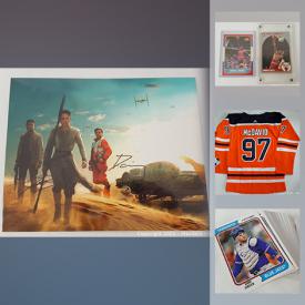 MaxSold Auction: This online auction features sports cards including Hockey, Nascar, golf, baseball, football, and movie collectibles, Jerseys, vintage hot wheels, Ice Auger and much more!