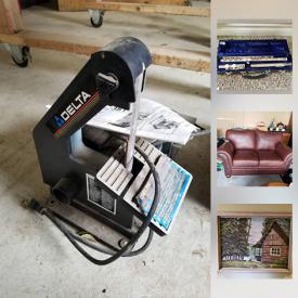 MaxSold Auction: This online auction features Hockey memorabilia, kids books, toys, original framed art, area rugs, four-poster bed, native mask, costume jewelry, beaver hat, outboard motor, yard trimmers, bench tools, gas generator, refrigerator, tires, upright Freezer, skis and much more!