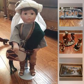 MaxSold Auction: This online auction features first nations art, binoculars, coins, art glass, sports cards, carved tribal mask, jewelry, watches, Toronto Maple leafs collectibles and much more!