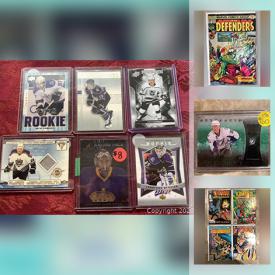 MaxSold Auction: This online auction features Hockey cards, comics including signed first issues, Graphic Novels, action figures, NIP die-cast vehicles, costume jewellery, model kits, vintage toys, Pokémon cards, girls clothing and much more!