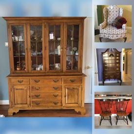 MaxSold Auction: This online auction features Alpico China, Wedgwood bowls, kitchen gadgets, lingerie chest, cameras, storage trunk, milk glass, Ethan Allen furniture and much more!