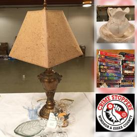 MaxSold Auction: This online auction features washbowl and basin, small kitchen appliances, fondue fountains, collectable figurines, tea sets, decorative plates, games, jewelry, girls bike and much more!