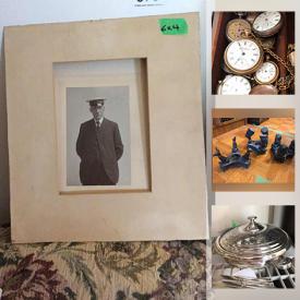 MaxSold Auction: This online auction features Acer reader, pocket watches, walking canes, costume jewelry, Apothecary bottles, coins, stamps, Demis table, Walnut side table and much more!