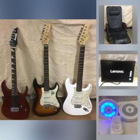 MaxSold Auction: This online auction features a Casio Cdp 220r keyboard, electric guitars, Inversion Massage recliner, garage accessories, Hamilton Beach fridge,  Kitchen Appliances, HD videocam, gaming accessories, printers and much more!