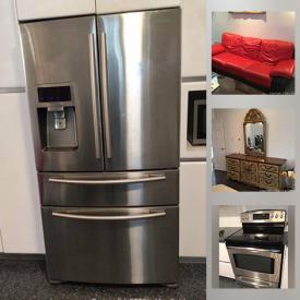 MaxSold Auction: This online auction features bedroom furniture, small kitchen appliances, DVDs, paintings & lithographs, stainless steel oven, art glass, wine rack furniture, double door SS fridge and much more!