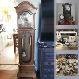 MaxSold Auction: This online auction features vintage furniture, Ikea furniture, gold diamond pendant, costume jewelry, wicker, Sears Kenmore sewing machine, Embroidery Hoops sewing machine, pet supplies and much more.