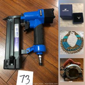 MaxSold Auction: This online auction features seasonal decor, sports equipment, Swarovski jewelry, electronics, cosmetics, sewing supplies, tools, collectibles, ties, vintage Disney movies, scopes, vintage Barbie travel cases, Ed Belfour hockey picture, antique record player and much more!