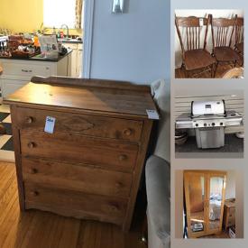 MaxSold Auction: This online auction features small kitchen appliances, vintage furniture, jewelry, watches, art pottery, vintage pipes, computer gear, Cedar chest, crocks, copperware, BBQ, wedding favours, lawnmower, outdoor heater and much more!