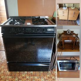 MaxSold Auction: This online auction features Architect models, power tools, gas stove, stackable washer & dryer, wood chipper, small kitchen appliances, gas fireplace, art pottery, antique umbrella stand, cameras and much more!