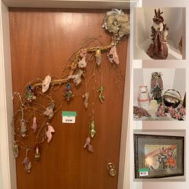 MaxSold Auction: This online auction features framed wall art, Christmas carollers, singing angels, Christmas rabbits, Christmas snowmen, craft supplies, watches and much more!