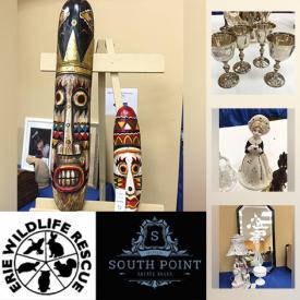 MaxSold Auction: This online auction features Music boxes, pet supplies, NIB Scentsy products, Petro can gift cards, new model kits, teapots, collectible spoons, DVDs, small kitchen appliances, fire screens, costume jewelry, art glass, kid's bike and much more!