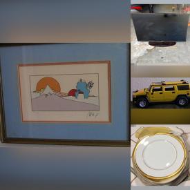 MaxSold Auction: This online auction features Webcam, Model Vehicles, Peter Max Signed Lithograph, Alpaca Rug, Alexander Calder Lithograph, Laptops, Samsung GalaxyTablet and much more!