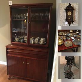 MaxSold Auction: This online auction features Gibbard dining room furniture, teacups, upright freezer, power & hand tools, upright piano, Treadmill, sewing machines, electric lawnmower and much more!