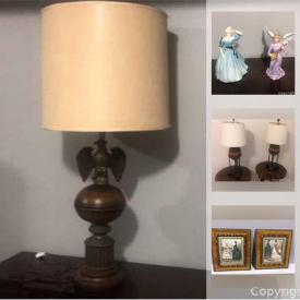 MaxSold Auction: This online auction features Selmer clarinet, Royal Doulton figurines, collectible footballs, table lamps, a new croquet set, Norman Rockwell plates, Charlie McCarthy doll, firepit, TV and much more!