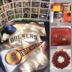 MaxSold Auction: This online auction features a wholesale lot of new Items, LPs, sports memorabilia collection and much more!