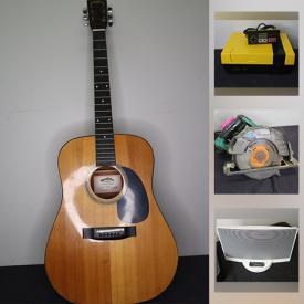 MaxSold Auction: This online auction features electronics such as home audio equipment, video game consoles, cameras, car audio, VHS and DVD equipment, iphones and accessories, and laptop equipment, vinyls, comics, clothing, furniture and much more!