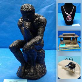 MaxSold Auction: This online auction features sculptures, bobbleheads, vintage comics, decanters, snuff bottles, Zippos, rings, Tibetan silver bracelets, 925 necklaces, educational toys, wood masks, Inuit figures, Coca-Cola collectibles and much more!!