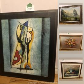 MaxSold Auction: This online auction features Trisha Romance framed print, Stephen framed oil painting, unique art on Gold Foil, A. Simpson framed oil painting, Bill sand original watercolour, motivational posters and much more!