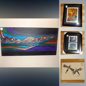 MaxSold Auction: This online auction features Indigenous artist framed and unframed art such as original paintings, small sculptures and signed prints by Indigenous artists such as Norval Morrisseau, Christian Morrisseau, David Morrisseau, Don Chase, Keith Gattie and much more.