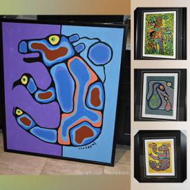 MaxSold Auction: This online auction features artwork from Norval Morriseau, Tom Thomson and more!