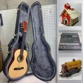 MaxSold Auction: This online auction features new items such as NIB children’s toys, NIB lighting, men’s and women’s footwear, Christmas lights, dash cams, Black Diamond lights and grooming gift sets, electronics such as Dlink routers, Yamaha mixer, and LCD monitor, art such as framed oil painting and posters, acoustic guitar, Christmas decor, winter accessories, hand tools, fishing accessories, office supplies, cabinet hardware, Little Tykes bounce castle, Mikasa dishware, books, CDs, HO model trains, vintage toys, DVDs and much more!