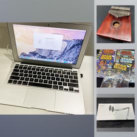 MaxSold Auction: This online auction features Apple Macbook Air, wooden watches, toys, new in open box items such as Smartwatches, video game gear, dashboard camera, baby monitor, cellphone accessories, metal detector, virtual reality glasses and much more!