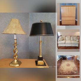 MaxSold Auction: This online auction features floor rugs, sterling silver jewelry, electronics, artwork, recliners, tools and much more!