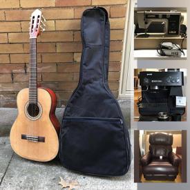 MaxSold Auction: This online auction features Mobility aids, Ikea furniture, Royal Doulton figurine, Toby jug collection, kids guitar, small kitchen appliances, leather La-Z-Boy and much more!