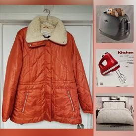 MaxSold Auction: This online auction features cooking ware, duvet and linens, garment bag, baby gate, computer tower case, rug gripper, floating shelves, raclette, princess vanity, scale, hand mixer, nerf and much more!