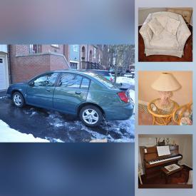 MaxSold Auction: This online auction features a car, Royal Doultons, electronics, gardening tools and much more!