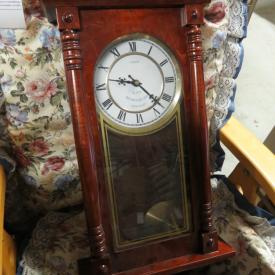 MaxSold Auction: This online auction features Wall Clock, Oil On Canvas, Acrylic On Canvas, Antique Sideboard, Decors, Lamps, Chest, Vintage Lamps, 3 Asian Panels, Night Table, Oak Dresser and Night Stand, Frames, End Table and much more!