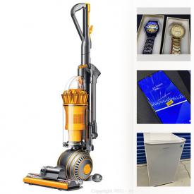 MaxSold Auction: This online auction features NIB Dyson upright vacuum, new in open box items such as small kitchen appliances, microphone, furniture, action camera, pet supplies, snow thrower, baby items, computer gear, beauty items, smart watches and much more!