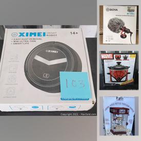 MaxSold Auction: This online auction features new in open box items such as convection oven, Humidifier, board game, vacuum, drill, Surveillance camera, headphones, heater, telescope, sports watch and much more!