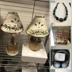 MaxSold Auction: This online auction features wine rack, PS3 controlers, Barbies, collection plates, NIB pendant lights, jewelry, glass display cabinet and much more!