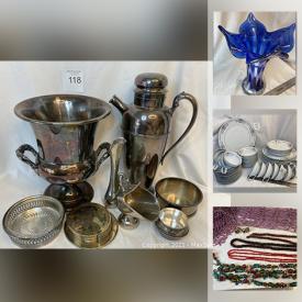 MaxSold Auction: This online auction features tabletop fireplace, costume jewelry, collector thimbles, art glass, fitness equipment, collectible teacups, video game consoles, collector plates, China, pottery, decanters, toys, KLM Delft blue and much more!