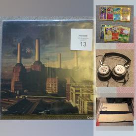 MaxSold Auction: This online auction features collectibles such as vintage lobby cards and advertising, vinyl LPs such as The Who, Fleetwood Mac, Rivard, Brothers Johnson, and jazz artists, Pokemon trading cards, signed books, CDs, sports memorabilia, DVDs, electronics such as Pioneer speakers, Apple HiFi, and headphones, home decor, original framed art, stained glass windows, and more!
