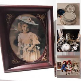 MaxSold Auction: This online auction features a western leather saddle, collectible dolls, bone china, home decor, serve ware, handbags, women’s clothing, books, signed prints, ceramics, women’s footwear, costume jewelry, linens, winter accessories and much more!